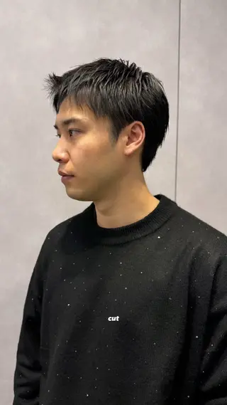 ショート メンズ SALOWIN 中目黒店所属・✨中目黒✨ ヒグチリョウヤ✨のヘアスタイル