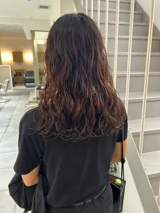 ロング パーマ hanabi /melt西梅田のヘアスタイル