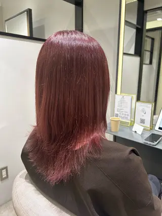 ミディアム 平日カットモデル 高岡/山崎開世のヘアスタイル