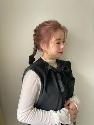 ロング カラー muku所属・ボブ/パーマ /muku サリのヘアスタイル