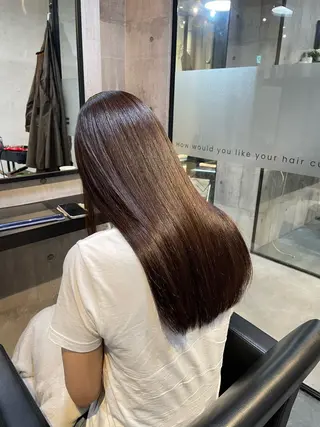 ロング 👑髪質改善カラー 中垣斗希のヘアスタイル