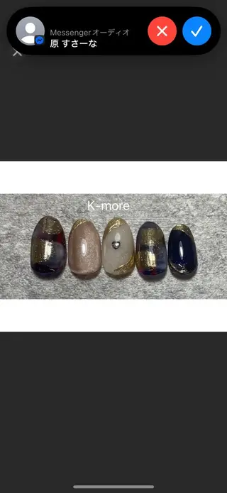 ネイル K-more（ケーモア）知立店所属・K-more知立店 まなみのネイルデザイン