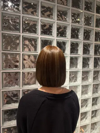 カラー 木村 柚伊のヘアスタイル