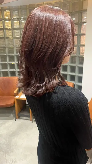 ミディアム 梅田美容室/カット /Maoのヘアスタイル