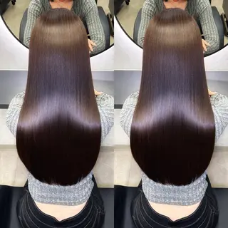 ロング カラー 新宿/美髪矯正 髪質改善/韓国風山本のヘアスタイル