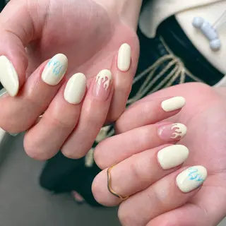 ネイル To Me Nail所属・🩵 mei🩵のネイルデザイン
