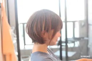 ショート ソムノ所属・田村 竜一のヘアスタイル