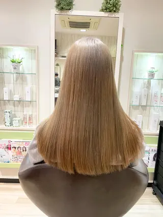 ロング カラー 🌈派手髪ハイトーン 🌈鈴木亮太🌈のヘアスタイル