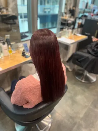 カラー 🥀艶髪/垢抜け/ 暖色ヘア Yuu🥀のヘアスタイル