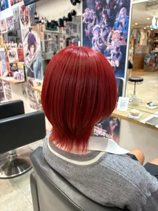 ショート カラー 推しカラー*.✦ ミク✦.*のヘアスタイル