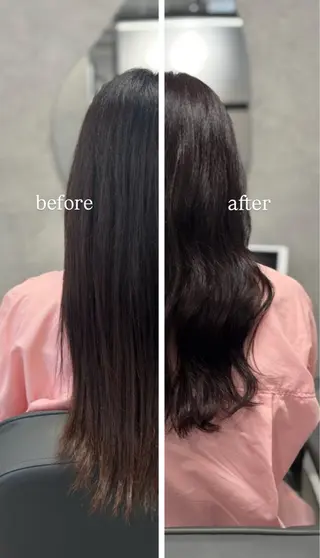 セミロング 野並 令弥のヘアスタイル