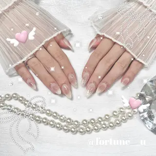 ネイル 1/21空✩.💜 Yuuna💜のネイルデザイン