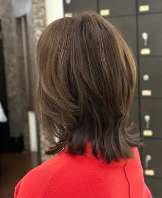 ミディアム visage ももかのヘアスタイル