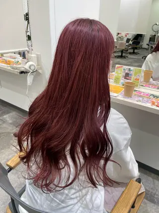 ロング カラー san _のヘアスタイル