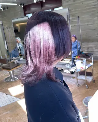 ショート カラー ササキカズマ〻透明感 〻色落ち〻赤み消しのヘアスタイル