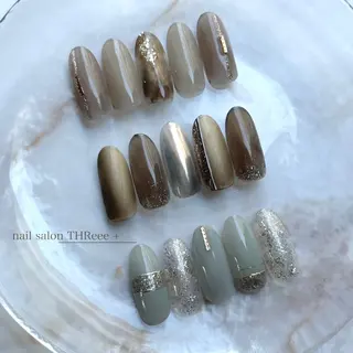 ネイル THReee+ ericoのネイルデザイン