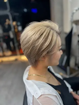 ショート KISS SWAN所属・KISSSWAN Remiのヘアスタイル