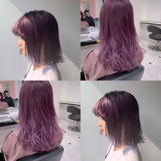 セミロング カラー ヘアアレンジ メンズ キッズ ネイル マツエク・マツパ 💕トレンドうる艶髪 💕TUNE銀座のヘアスタイル