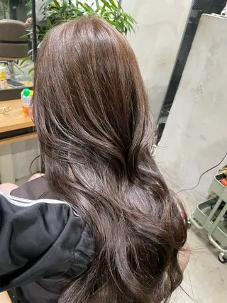 ロング カラー AIRI layer cut hairのヘアスタイル