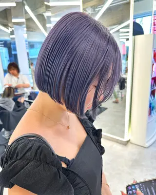 ショート カラー ブリーチ指名No.1 Daikiのヘアスタイル