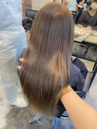 ロング カラー ヘアアレンジ GAME 天神所属・レイヤーカット指名 No.1💖マユカのヘアスタイル