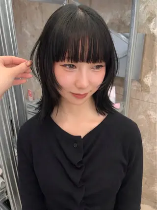ミディアム nanase *⑅୨୧のヘアスタイル