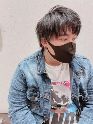 ショート カラー ヘアアレンジ メンズ メンズZina代表 田端 麗治のヘアスタイル