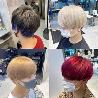 メンズ 💛ムラ修正ブリーチ 💛YUUのヘアスタイル