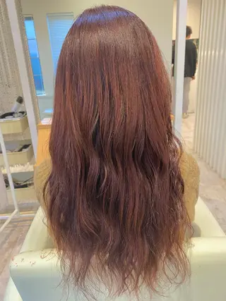 ロング カラー ヘアアレンジ Design Color🐰アユミのヘアスタイル