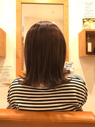 ミディアム TELA HAIR 幕張本郷所属・TELA HAIR 幕張本郷店　千尋のヘアスタイル