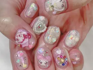 メンズ ネイル Bloom kabukiのネイルデザイン