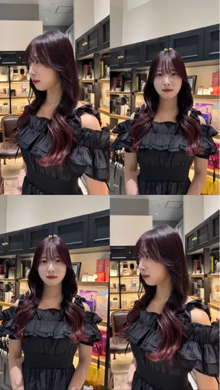 ロング 伊志嶺 竜季のヘアスタイル