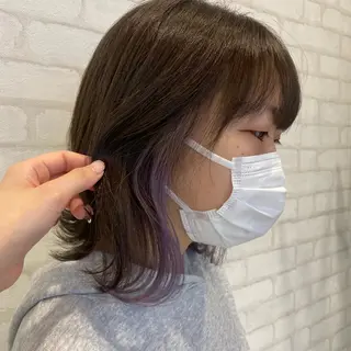 ショート カラー ヘアアレンジ ノンダメージサロンBonheur銀座並木通り店所属・ULTOWA/銀座 ERIのヘアスタイル