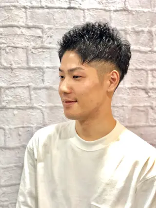 ショート 赤坂barber 古澤慶一郎【モテ髪】のヘアスタイル