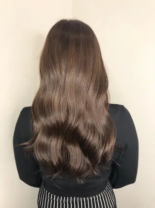 ロング カラー ☕️ベージュカラー 内藤光哉☕️のヘアスタイル