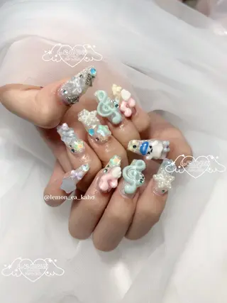 ネイル Choanail 大阪店所属・Lemon ever afterのネイルデザイン