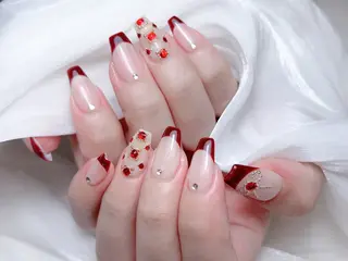 ネイル M🌷nail 長さだし専門店のネイルデザイン