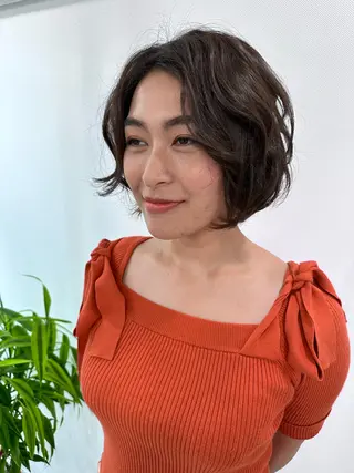 ミディアム Endearing 銀座/レイヤーカットのヘアスタイル