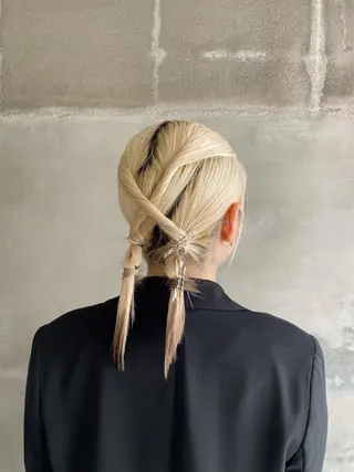 ヘアアレンジ 暖色カラー /ヘアアレンジ/花鈴のヘアスタイル