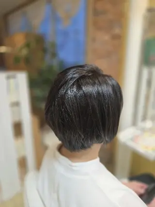 ショート 田中 牧子のヘアスタイル