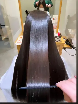 ロング カラー BLENDby happiness所属・KAORU/絹髪 /髪質改善/奈良のヘアスタイル