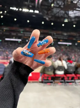 ネイル 33nail✴️栄 スミレ❇️Gel-xのネイルデザイン