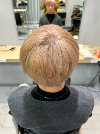 ショート カラー メンズ 池袋レイヤーカット/ 顔まわりtaigaのヘアスタイル