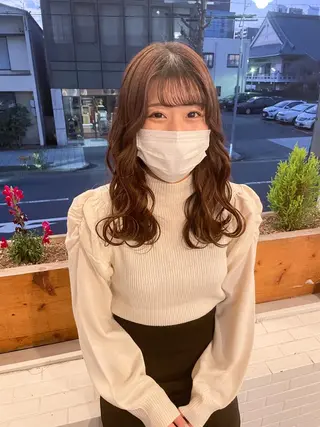 ロング COMILE 🌼 SUZUKAのヘアスタイル