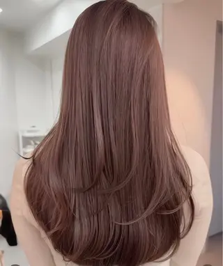 ロング カラー 新宿美容室/縮毛矯正 髪質改善/有馬桃子のヘアスタイル