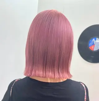 カラー ブリーチカラー×艶 🍨mihoのヘアスタイル