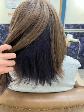 ミディアム カラー/アイリスト 麻優のヘアスタイル