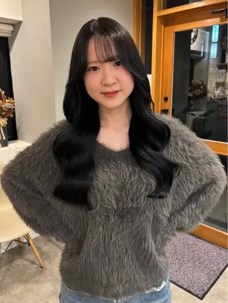 ロング vince gio 彩織のヘアスタイル