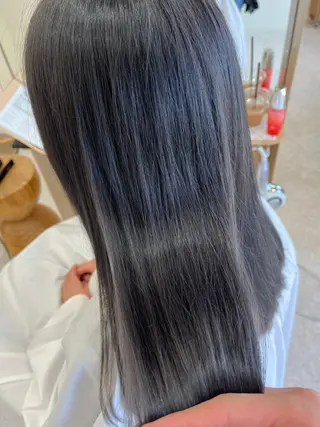 セミロング ダメージレス◎東区/ 艶カラー💫/斉藤拓のヘアスタイル