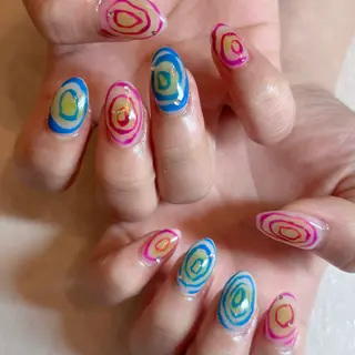 ネイル mimi 高石桃朱のネイルデザイン